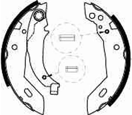 Brake Shoe Set GS6228 - image 3