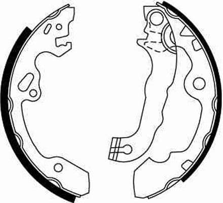 Brake Shoe Set GS8636 - image 3