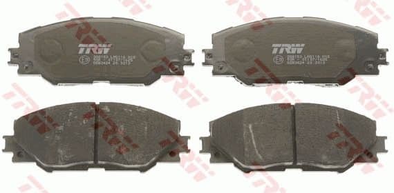 Brake Pad Set, disc brake COTEC GDB3424 - image 4