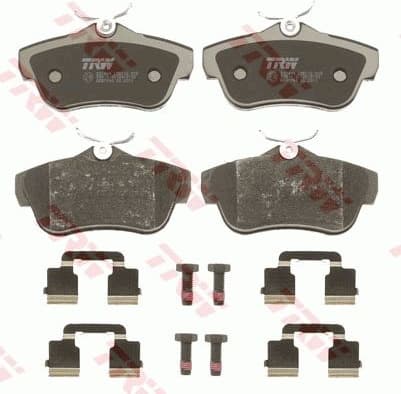 Brake Pad Set, disc brake COTEC GDB1740 - image 4