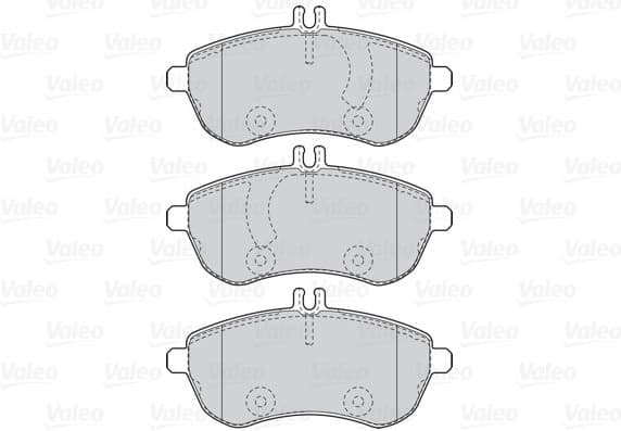 Brake Pad Set, disc brake ESSENTIAL 302088 - image 2