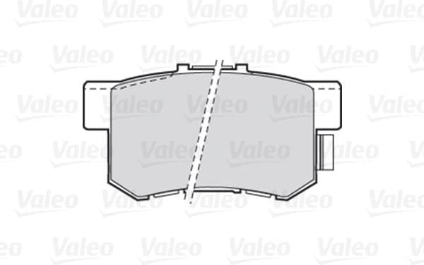 Brake Pad Set, disc brake ESSENTIAL 301682 - image 2
