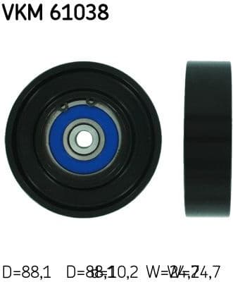 Tensioner belt VKM61038 - image 2