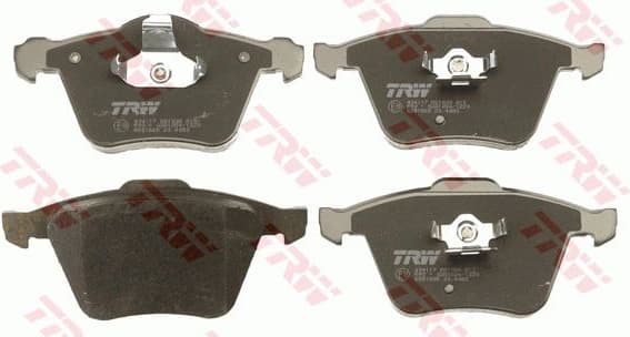 Brake pads front, Top Quality GDB1565 - image 4