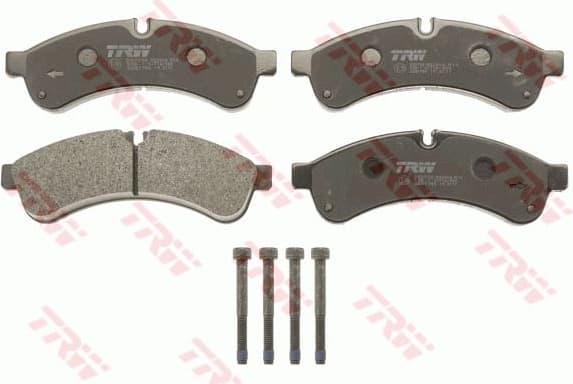 Brake pads rear, Top Quality GDB1780 - image 4