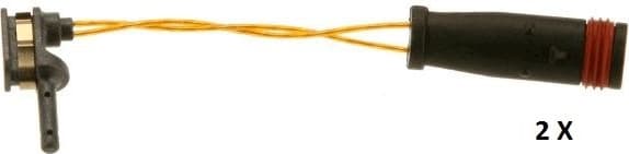 Warning Contact, brake pad wear GIC336 - image 2