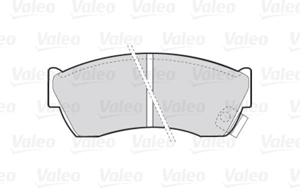 Brake Pad Set, disc brake ESSENTIAL 301666 - image 2