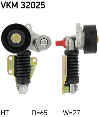 Belt Tensioner, V-ribbed belt VKM 32025 - image 2