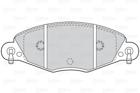 Brake Pad Set, disc brake ESSENTIAL 302020 - image 2