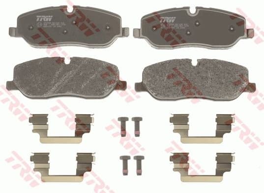Brake pads front, Top Quality GDB1631 - image 3