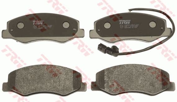 Brake pads front=rear, Premium Quality GDB1885 - image 4