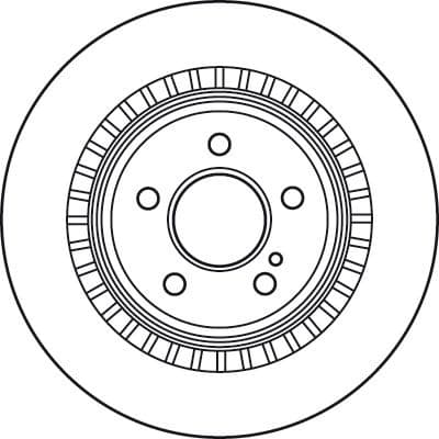 Brake Disc TRW SINGLE DF4916S - image 4