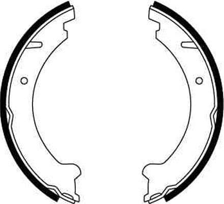 Brake Shoe Set, parking brake GS8599 - image 3