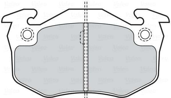Brake Pad Set, disc brake ESSENTIAL 301396