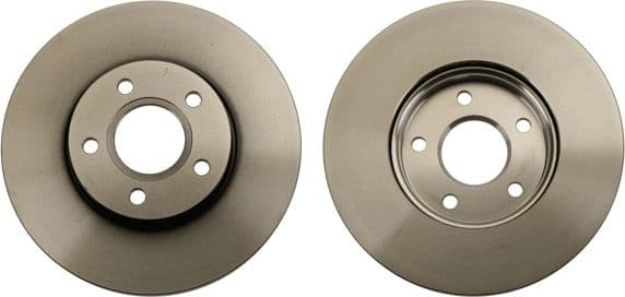 Brake discs kit front (2pcs), Top Quality DF6138 - image 2