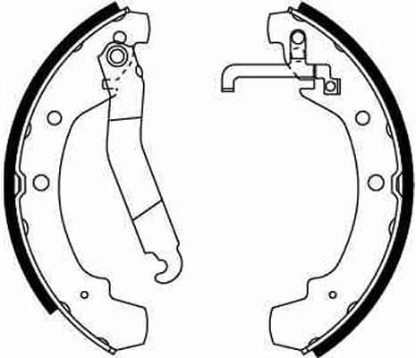 Brake Shoe Set GS8511 - image 3