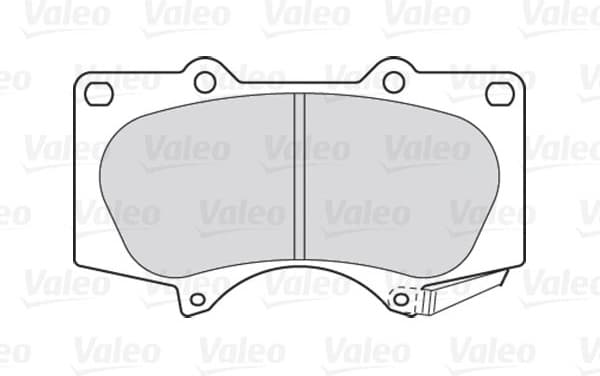 Brake Pad Set, disc brake ESSENTIAL 301857 - image 2