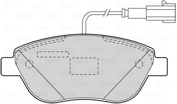 Brake Pad Set, disc brake ESSENTIAL 301050 - image 2