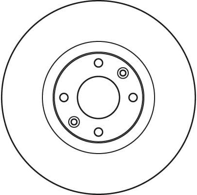 Brake disc, 1pcs FRONT, Top Quality DF4962S - image 2