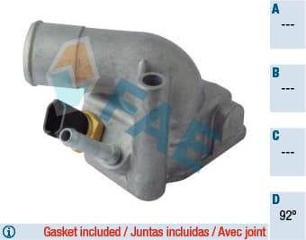 Thermostat, coolant 5351792