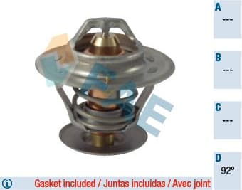 Thermostat, coolant 5309592