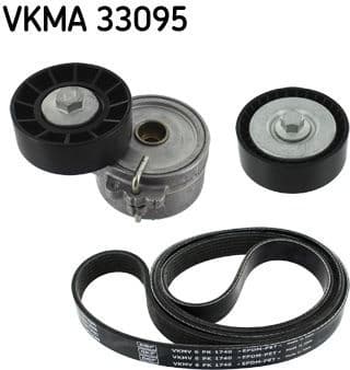 V-ribbed Belt Set VKMA 33095 - image 2