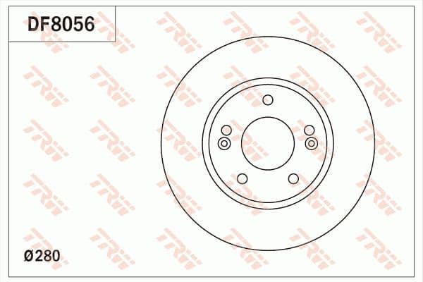 Brake Disc DF8056 - image 3