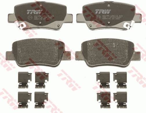 Brake pads rear, Top Quality GDB4175 - image 4