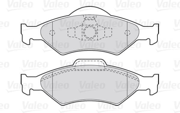 Brake Pad Set, disc brake ESSENTIAL 301563 - image 2