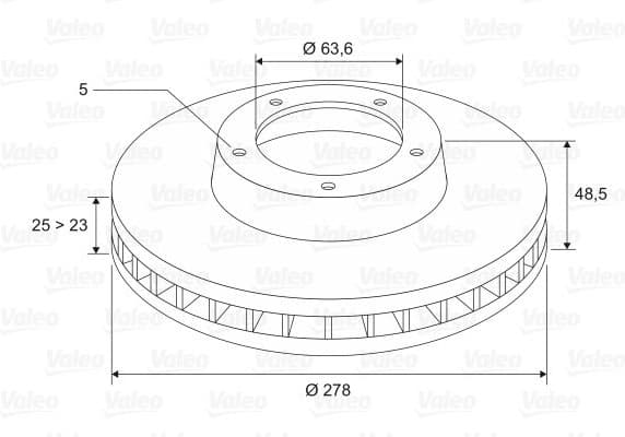 Brake Disc 186819 - image 2