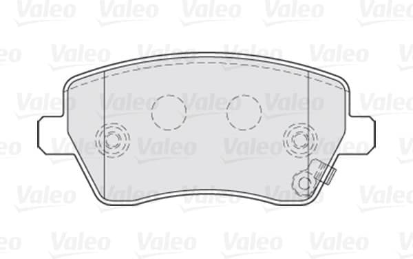 Brake Pad Set, disc brake ESSENTIAL 301641 - image 2