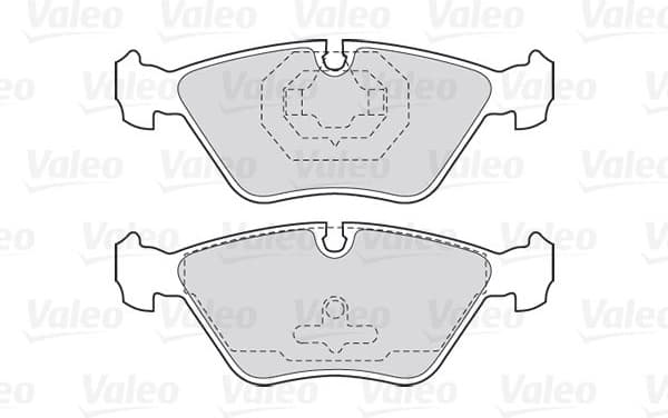 Brake Pad Set, disc brake ESSENTIAL 301616 - image 2