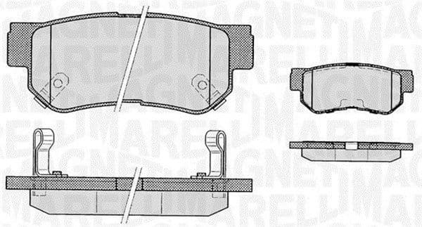Brake Pad Set, disc brake 363916060278