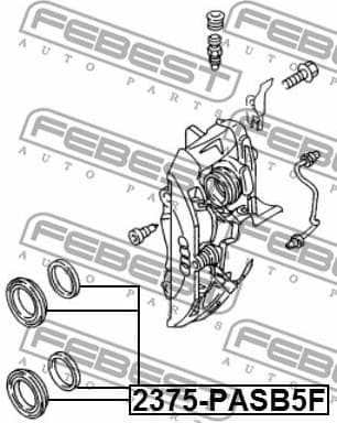Repair Kit, brake caliper 2375-PASB5F - image 2