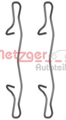 priedų komplektas, diskinių stabdžių trinkelės GREENPARTS 109-1755