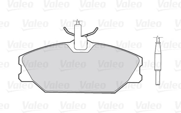 Brake Pad Set, disc brake ESSENTIAL 301061 - image 2