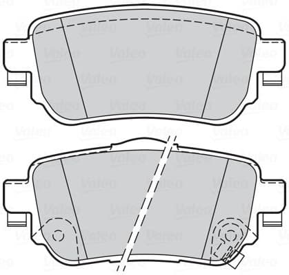 Brake Pad Set, disc brake ESSENTIAL 302165 - image 2