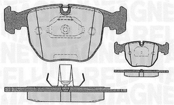 Brake Pad Set, disc brake 363916060579