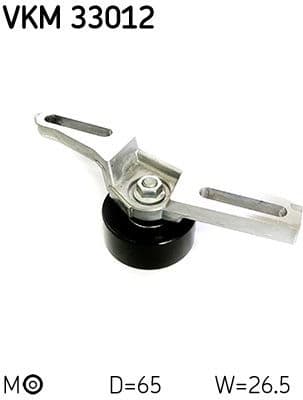 Belt Tensioner, V-ribbed belt VKM 33012 - image 3