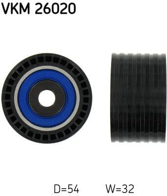 Tensioner belt VKM26020 - image 3