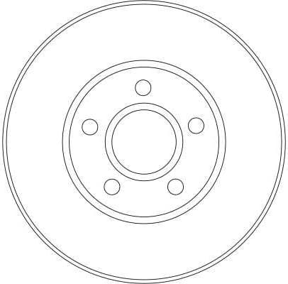 Brake Disc DF4277 - image 3