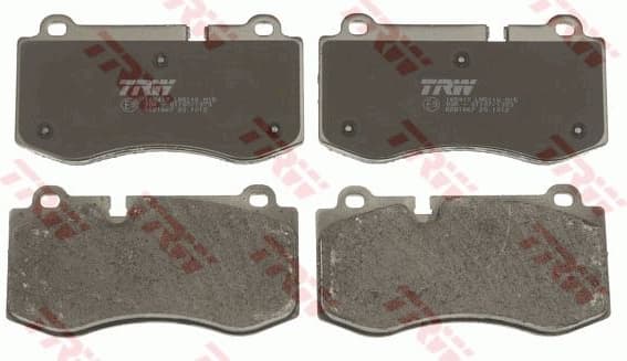 Brake pads front, Top Quality GDB1667 - image 4