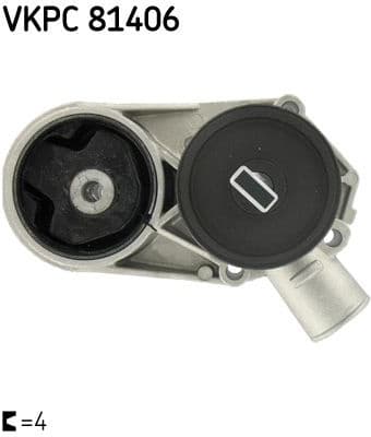 Water Pump, engine cooling VKPC 81406 - image 2