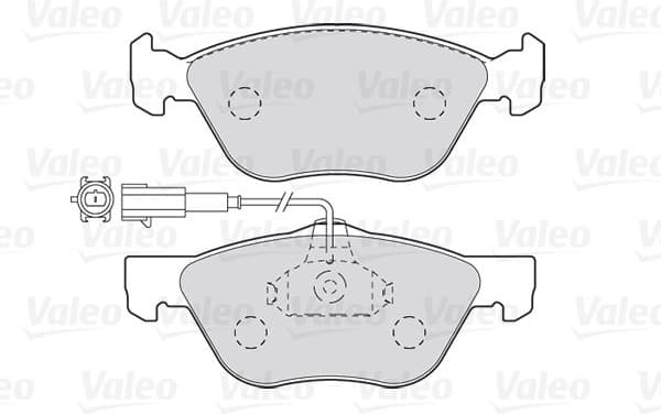 Brake Pad Set, disc brake ESSENTIAL 301990 - image 2