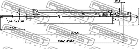 Shock Absorber 04650959R - image 2