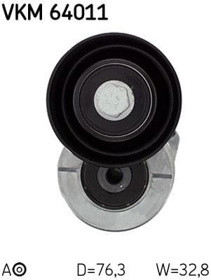 Belt Tensioner, V-ribbed belt VKM 64011 - image 3