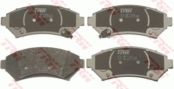 Brake Pad Set, disc brake COTEC GDB1308 - image 4