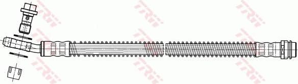 Brake Hose PHD559 - image 4