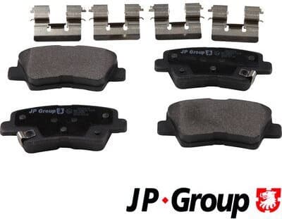 Brake Pad Set, disc brake JP 3563701110