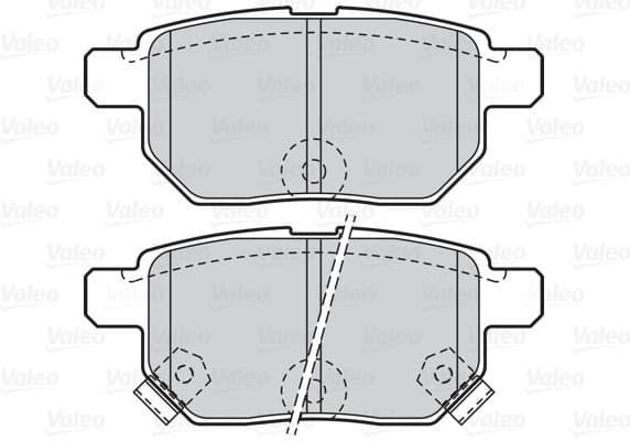 Brake Pad Set, disc brake ESSENTIAL 302085 - image 2